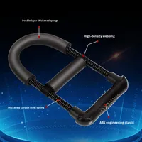 Renforceur de poignet réglable en acier à ressort électroplaqué, entraîneur professionnel de force des mains et des bras, sûr et durable pour usage domestique
