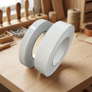 Double Sided Acrylic EVA Heat-Resistant Hot Melt Adhesive Tissue <b>Paper</b> Tape Seamless Bag & Carton Sealing Envelope - Product Image 3