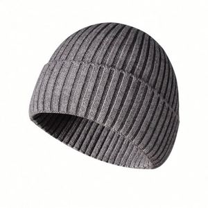 Gorro de punto para hombre adulto con forro polar cálido, gorro de invierno para mujer con forro de felpa grueso - Product Image 6