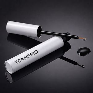 Tubes vides en plastique blanc de 6 ml avec bouchons plaqués pour sérum de croissance des cils, eye-liner, emballage cosmétique - Product Image 6