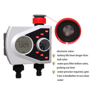 Aqualin Modèle 21076 Minuteur d'eau de jardin extérieur écologique <span class=keywords><strong>à</strong></span> piles automatique avec planification d'irrigation - Product Image 2