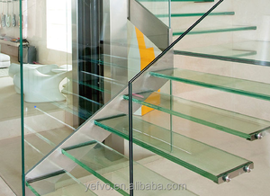 An toàn 0.76 1.14 1.52 pvb-hai lớp nhiều lớp kính cường lực chống đạn cách nhiệt công nghiệp Rèm Tường Cách sử dụng 5-19mm - Product Image 6