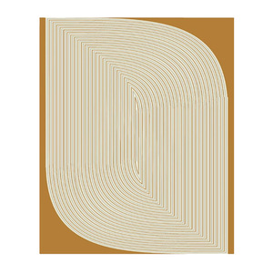 Tapis tufté fait main, motif en treillis rectangulaire, fibre acrylique, laine, salon, sur mesure - Product Image 5