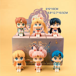 6 Piezas/<span class=keywords><strong>Juego</strong></span> DANDADAN Ayase <span class=keywords><strong>Momo</strong></span> Takakura Ken Figura de Anime Caja Misteriosa Sorpresa Juguete Gachapon Caja de Huevos Premios de <span class=keywords><strong>Juego</strong></span> Juguetes - Product Image 3