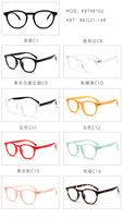 Gafas de bloqueo de luz azul de alta calidad 2025, gafas Retro clásicas, monturas de gafas ópticas de acetato con logotipo personalizado