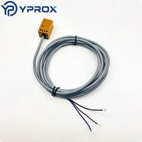 YPROX 3C 4C 5C 10-30V 3-Wire NPN/PNP NO/NC Sensor Proximitas Induktif Magnetik Presisi Tinggi IP67 4mm Sensing 300Hz