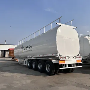 China 40000 42000 45000 60000 Liters Water Oil Fuel Tank Tanker Semi Trailers For Sale With Low Price