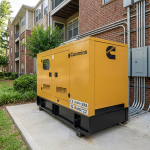 เครื่องกำเนิดไฟฟ้าดีเซลเคลื่อนที่แบบเงียบ SDEC Cummins Weichai Yuchai 80kW 100kVA ความเร็วสูง 80 กม./ชม. พร้อมหลังคาเก็บเสียง - Product Image 2