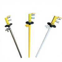 Pompe IBC portable verticale pour transfert de méthanol, air comprimé, produits chimiques, soude caustique et acide nitrique pour l'industrie chimique