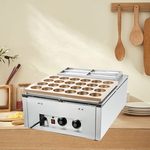 เชฟอัพเดต 24 หลุมเครื่องทําโอบันยากิไฟฟ้าด้วยความร้อนด้วยไฟฟ้าแผ่นอลูมิเนียมเชิงพาณิชย์ - Product Image 4