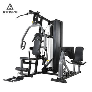 ATHSPO Multifuncional: 100 Exercícios Holísticos Diferentes com Estação de Peito, Lat Pulldown, Torre de Dips e Estação de Curl Tudo-em-Um - Product Image 1