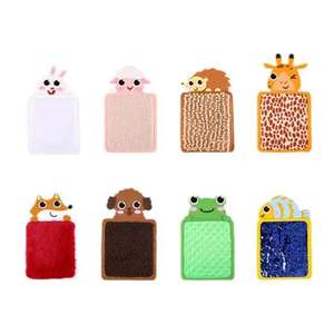 Jouets sensoriels en tissu 3D Aofit pour enfants autistes, impression personnalisée d'animaux, tissu doux sensoriel froissé, toucher doux, jouet pour bébé chien - Product Image 1