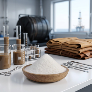 PHPA Partially Hydrolyzed Polyacrylamide Anionic <b>Polymer</b> for Drilling Fluid and Leather Industry - Product Image 1