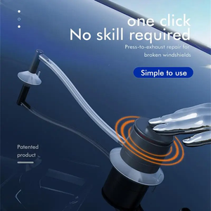 Kit di Riparazione <span class=keywords><strong>Parabrezza</strong></span>, Fluido Nano per Riparazione Vetri Auto, Strumenti con Pompa ad Aria per Riparare Crepe, Rimuovi Graffi per <span class=keywords><strong>Parabrezza</strong></span> e Finestrini Auto - Product Image 3
