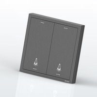 Interrupteur mural UE/RU Bouton Tyelc Tuya Smart Switch Wifi 1/2/3 Gang Key PC Panel Smart Life App Télécommande Home LIGHT SWITCH