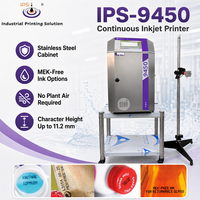 Imprimante jet d'encre CIJ haute vitesse IPS-9450 pour l'identification et le codage des bouteilles, des cartons, des câbles et des produits