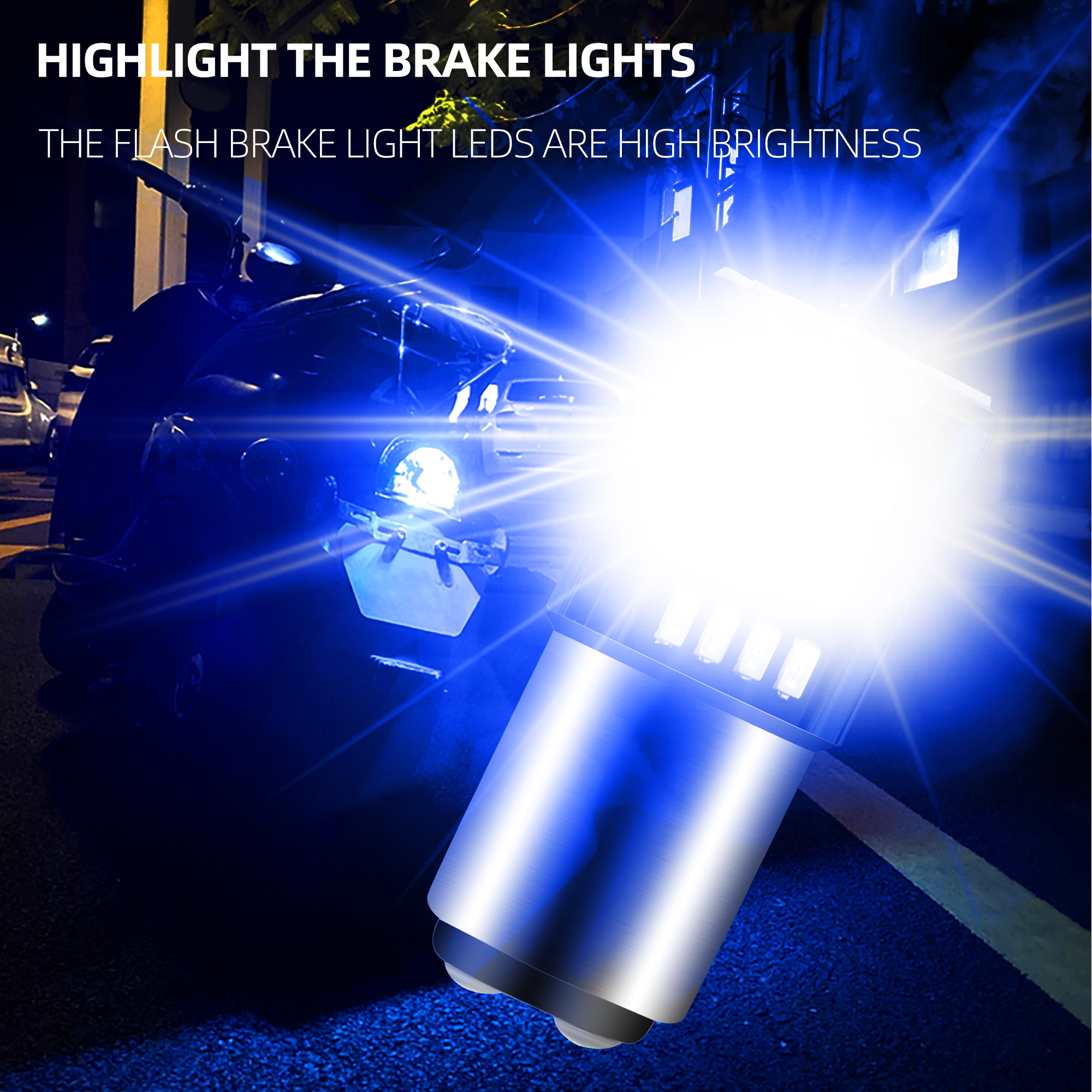 1157 White 50W High Power 3535 Chip LED Projector Turn Signal/Brake 1157 White 50W High Power 3535 Chip LED Projector Turn Signal/Brake