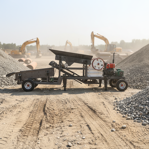 Funny Mobile Jaw Crusher, Site-Unrestricted, High-Efficiency Crushing - Product Image 3