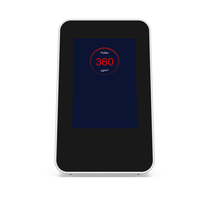 Testeur de qualité de l'air SA1800 - 7 en 1 (CO2/PM1/PM10/TVOC), télécommande WiFi, exportation de données (CSV) pour les maisons nouvellement décorées