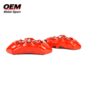 Nuevo Kit de Frenos de Alto Rendimiento OEM MOTOR SPORT de 6 Pistones - Juego Completo de Calibradores Rojos para un Rendimiento de Frenado 50% Mejorado, 1 Año de Garantía - Product Image 2