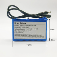 Paket Baterai 18650 Produksi Pabrik, Paket Baterai Lithium Ion yang Dapat Disesuaikan 3S2P 11.1v 4000mAh untuk E-bike