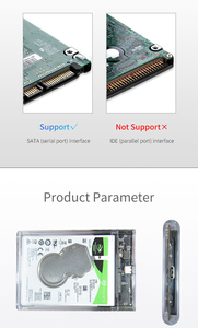 Disco duro externo portátil de bolsillo, funda de transporte adhesiva de <span class=keywords><strong>HDD</strong></span> y SSD para portátil, ya disponible - Product Image 2