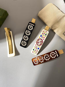 Pinzas <span class=keywords><strong>de</strong></span> pelo BB <span class=keywords><strong>de</strong></span> marca <span class=keywords><strong>de</strong></span> diseñador, pinzas <span class=keywords><strong>de</strong></span> <span class=keywords><strong>flequillo</strong></span> <span class=keywords><strong>de</strong></span> estilo Influencer <span class=keywords><strong>de</strong></span> color caramelo, pinzas <span class=keywords><strong>de</strong></span> pelo para <span class=keywords><strong>chicas</strong></span> dulces y geniales. - Product Image 4