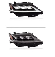 Rx270 2009-11 actualización a rx350 para Kit de carrocería LX actualización a rx350 2013 parachoques delantero faro