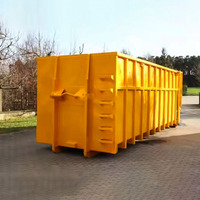 Conteneurs à benne basculante personnalisés avec logo d'entreprise et étiquette privée, pour l'élimination des déchets, avec le meilleur service