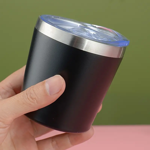 Gobelet à vin personnalisé avec logo, 8 oz/260 ml, en acier inoxydable 304, à double paroi, isolé sous vide, pour café, thé, vin - Product Image 5