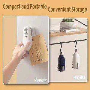 Venta al por mayor de fábrica: Mini sellador portátil recargable para alimentos, máquina pequeña para snacks, sellador de plástico para alimentos domésticos. - Product Image 3