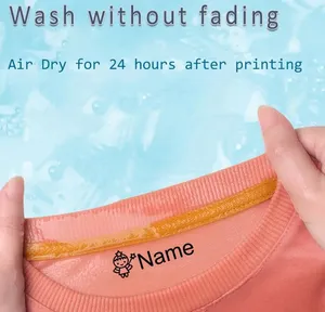 Timbro Personalizzato in Gomma Autoinchiostrante con Nome, Sigilli Impermeabili e Resistenti allo Sbiadimento per Bambini, Studenti, Insegnanti, Regalo Artigianale - Product Image 4