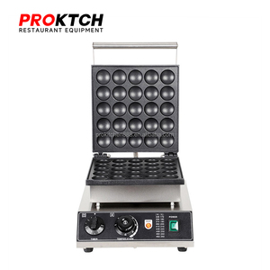 Mini crêpière commerciale de bonne qualité 220v 50 trous gaufrier électrique revêtement antiadhésif Machine à muffins - Product Image 2