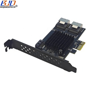 PCI Express PCIe X1 PCI-E 3.0 1x + 2 Mini SAS SFF-8087 kết nối bộ chuyển đổi thẻ 8 * SATA 3.0 Cáp hỗ trợ 9 ổ đĩa cứng - Product Image 3