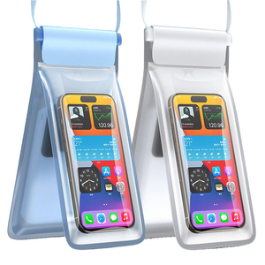 Étui étanche universel double compartiment pour smartphone avec bande d'étanchéité IPX8 - Product Image 1