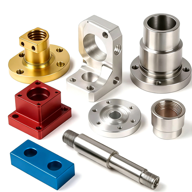 Precision CNC Machined Components Stainless Steel OEM Spare Parts Customized Machining Services with Anodizing