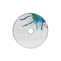 Disco de CD de Audio con Diseño Artístico Impreso, CD con Diseño de Acuarela para Lanzamientos de Artistas Independientes