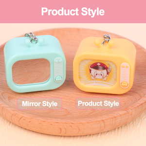 Custom UV Printed Acrylic Cartoon Animation TV <strong>Keychain</strong> with Built-in LED Light Cute and Fashionable Waterproof <strong>Keychain</strong> - Product Image 5