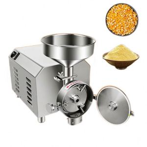 <span class=keywords><strong>Moulin</strong></span> à grains électrique commercial en acier inoxydable pour riz, maïs, blé, soja, arachides, céréales <span class=keywords><strong>et</strong></span> épices - Product Image 1