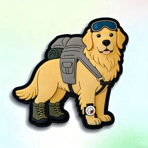 Direct Proven Maker Muestra Gratuita Parche de PVC Termoadhesivo de Cloruro de Polivinilo de Goma Blanda Lavable con Diseño 2D - Product Image 4