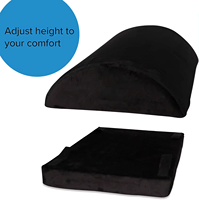 Repose-pieds ergonomique en mousse sous le bureau Coussin confortable Fond antidérapant