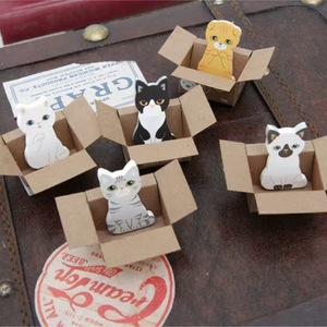 Essential <b>Cute</b> Carton Sticky Notes for Back-to-School for Memo Recording in Office or <b>Notebooks</b> Paper Material - Product Image 2