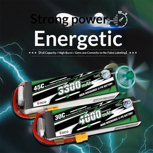 แบตเตอรี่ลิเธียมโพลิเมอร์ Gens ACE 3300 4000 5000 5300mAh 2S 3S 4S 6S 7S ความจุสูง สำหรับโดรน RC UAV - Product Image 2