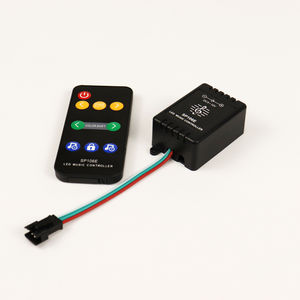 Controlador de Tira LED Activado por Sonido SP106E, Sincronización Inalámbrica de Música para Efectos RGB Direccionables WS2812B/2811 - Product Image 4