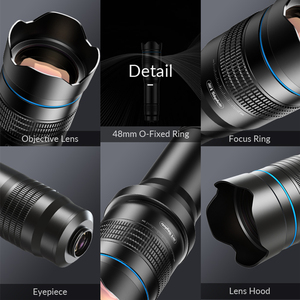 <span class=keywords><strong>APEXEL</strong></span>-Télescope Monoculaire Mobile 4K HD avec Trépied, Nouveau Smartphone Universel Amélioré, Longue Distance, <span class=keywords><strong>36X</strong></span> Puissant - Product Image 4