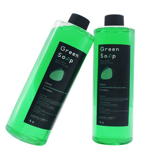 Green Blue Tattoo Soap Cleansing Foam Solution Soothing Skin Cleanser for PMU Permanent Makeup - Product Image 5