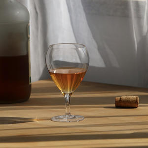 Vaso de cristal de tallo corto, gotitas de agua populares, <span class=keywords><strong>Brandy</strong></span>, copa de vino - Product Image 3