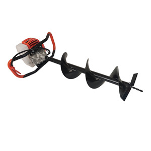Mesin Bor Tanah Bensin Genggam 2 Tak 200mm 52cc Berkualitas Tinggi Kelas Industri untuk Pengeboran Logam - Product Image 3