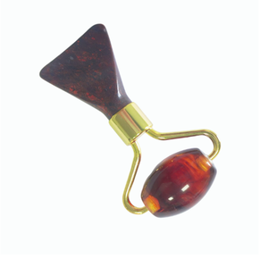 wholesale Direct From China Factory red stone jade Fish-<b>tail</b> Gua Sha Roller Eye Massage Facial Wellness Lifting Beauty products - Product Image 1
