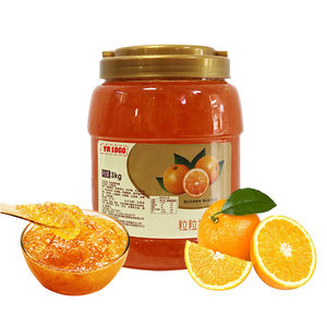 Mermelada de Naranja de Alta Calidad para Té Boba y Aplicaciones de Jarabe de Frutas, Concentrado de Mermelada de Naranja al por Mayor - Product Image 4